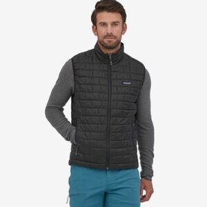 Patagonia Men’d Nano Puff Vest Black Size M Merchology TOWN